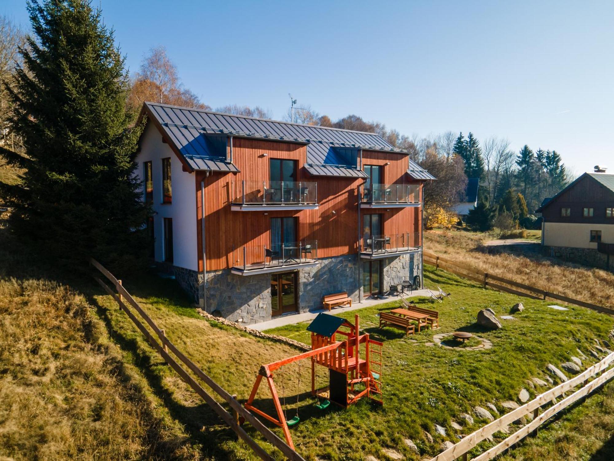 Chata Smrcka Železná Ruda Eksteriør billede
